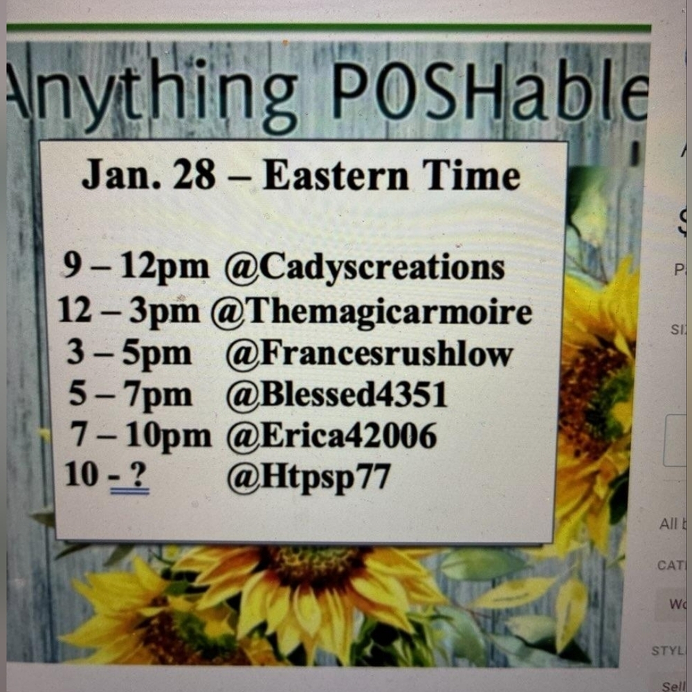 Guest Host Anything Poshable Train Live Show Flyer - Picture 3 of 7